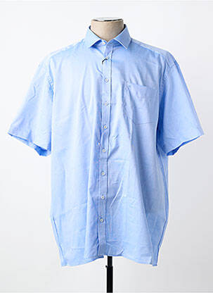 Chemise manches courtes poches bleu JUPITER homme