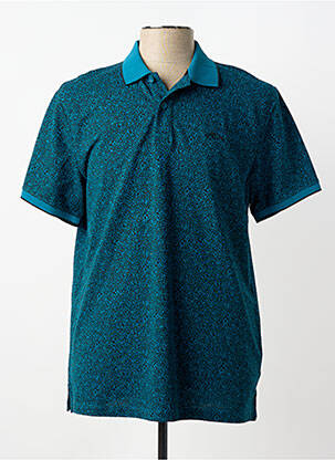 Polo stretch manches courtes vert STREET ONE homme