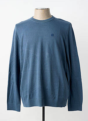 Pull maille souple et aérée manches longues bleu clair STREET ONE homme