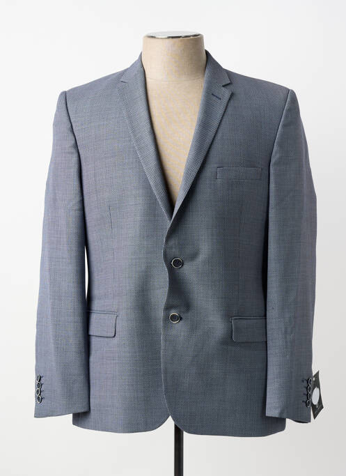 Blazer tissage chiné bleu NINO LORETTI homme
