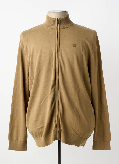 Gilet manches longues manches longues marron STREET ONE homme