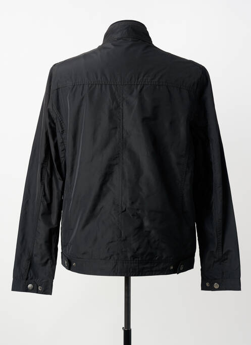 Coupe-vent poignets pressionnés sans capuche noir LOSAN homme