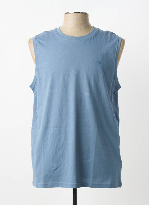 Débardeur coupe cintrée sans manche bleu STREET ONE homme