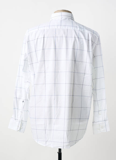 Chemise manches longues coupe droite blanc SEIDENSTICKER homme