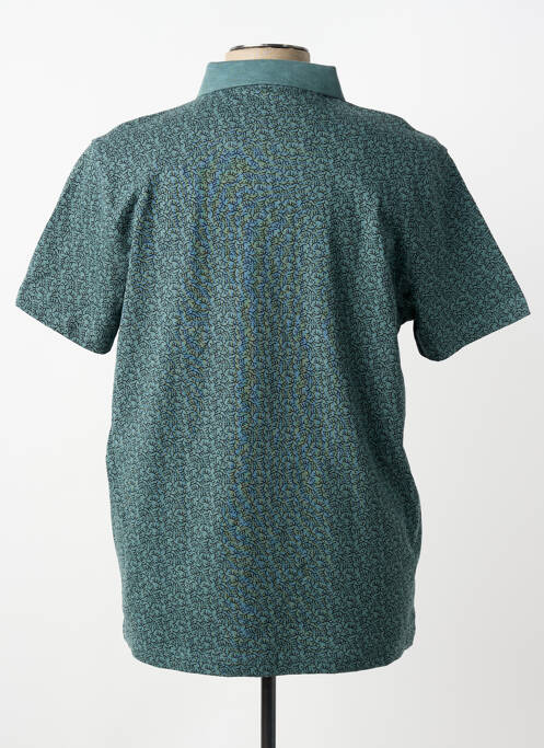 Polo tissage jersey manches courtes vert STREET ONE homme