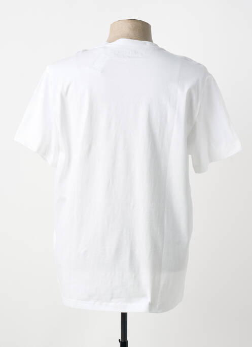 T-shirt coupe cintrée manches courtes blanc STREET ONE homme