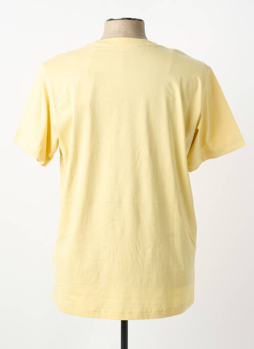 T-shirt coupe cintrée manches courtes jaune STREET ONE homme