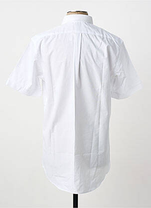 Chemise manches courtes coupe droite blanc BELLONI homme