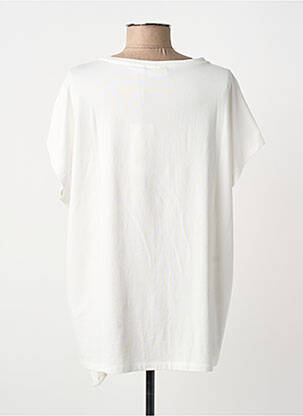T-shirt coupe droite manches courtes blanc CECIL femme