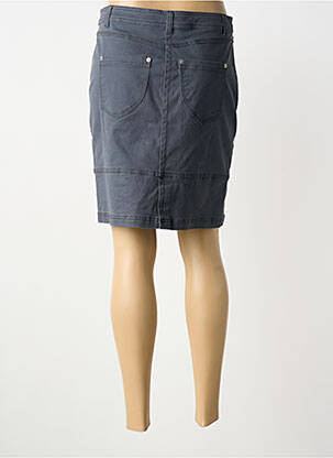 Jupe courte poches gris CECIL femme