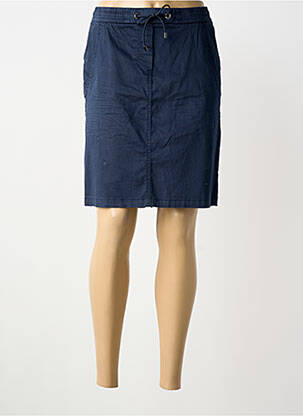 Jupe courte poches bleu CECIL femme