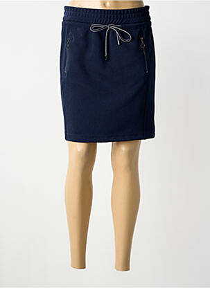 Jupe courte poches bleu STREET ONE femme