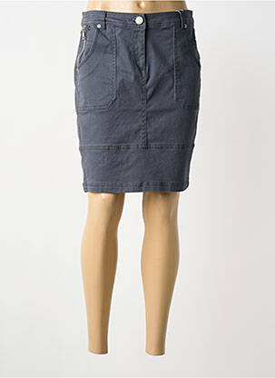 Jupe courte poches gris CECIL femme