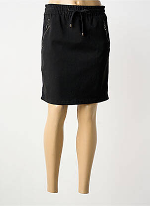 Jupe courte coupe droite noir CECIL femme