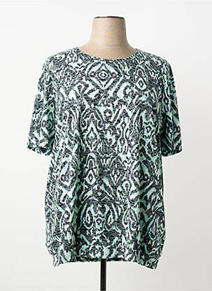 T-shirt imprimé fantaisie manches courtes vert CECIL femme