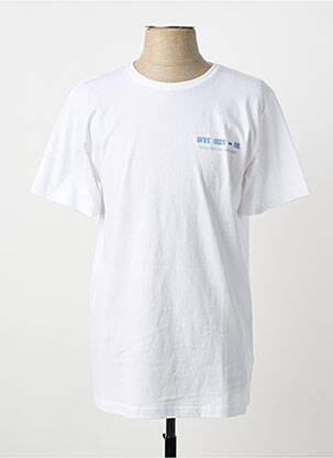 T-shirt coupe droite manches courtes blanc STREET ONE homme