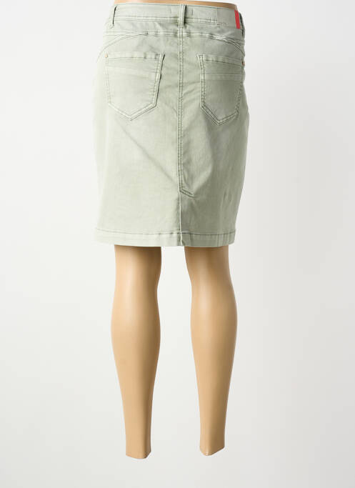 Jupe courte poches vert CECIL femme