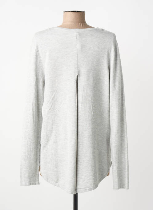 Gilet manches longues fermeture boutonnée sur le devant gris STREET ONE femme