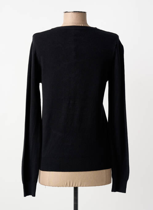 Gilet manches longues coupe cintrée noir BLUOLTRE femme