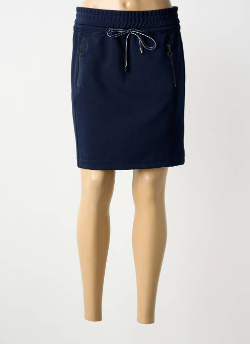 Jupe courte poches bleu STREET ONE femme