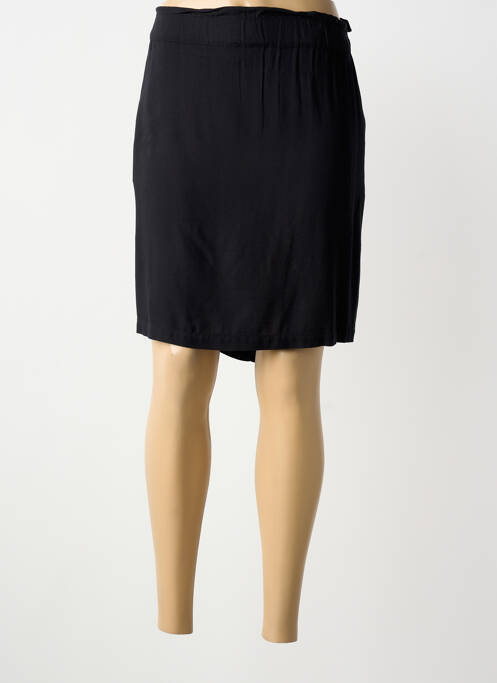 Jupe courte coupe droite noir STREET ONE femme