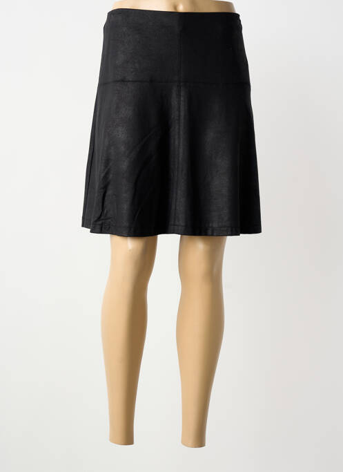 Jupe courte coupe droite noir STREET ONE femme