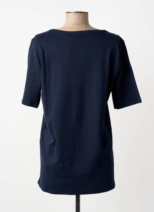 T-shirt coupe droite manches courtes bleu CECIL femme