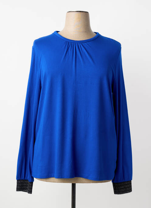 T-shirt coupe droite manches longues bleu STREET ONE femme