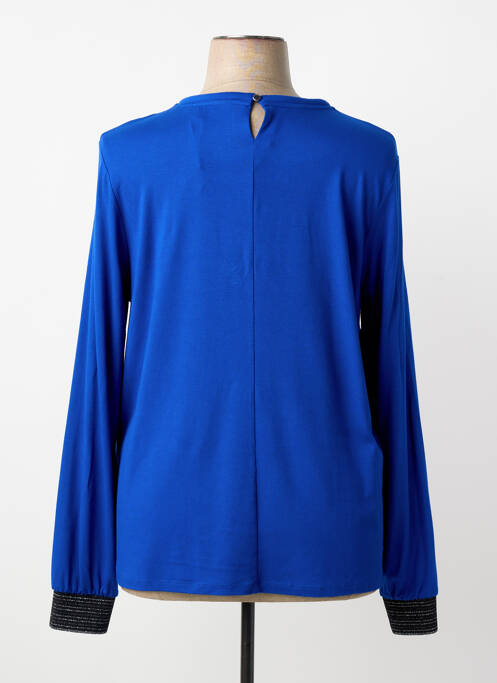 T-shirt coupe droite manches longues bleu STREET ONE femme