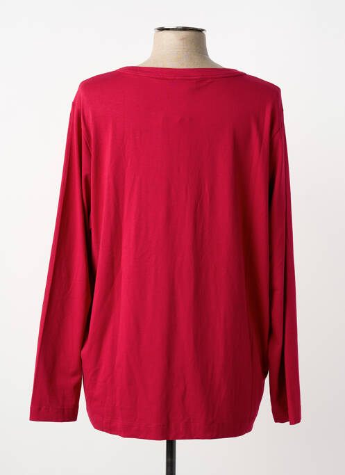 T-shirt coupe droite manches longues rouge CECIL femme