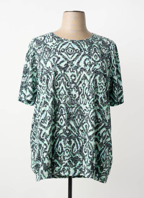 T-shirt imprimé fantaisie manches courtes vert CECIL femme