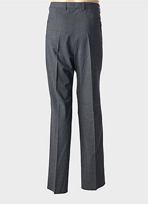Pantalon droit stretch taille normale gris NINO LORETTI femme