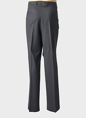 Pantalon droit stretch taille normale gris NINO LORETTI homme