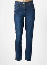 Jeans coupe slim stretch taille normale bleu CECIL femme