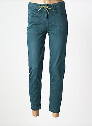 Pantalon 7/8 stretch taille normale vert CECIL femme