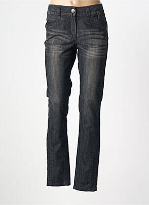 Jeans coupe slim stretch taille normale noir CECIL femme
