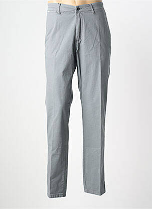 Pantalon chino stretch taille normale gris LCDN homme