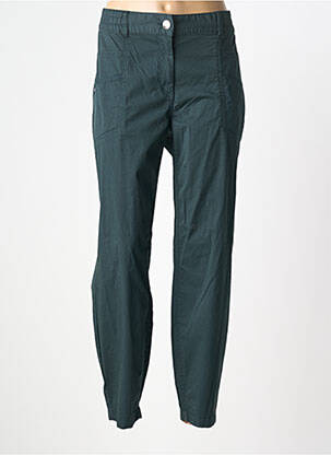 Pantalon droit stretch taille normale vert CECIL femme