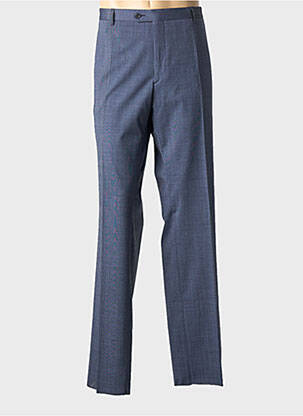 Pantalon droit stretch taille normale bleu NINO LORETTI homme