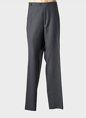 Pantalon droit stretch taille normale gris NINO LORETTI homme