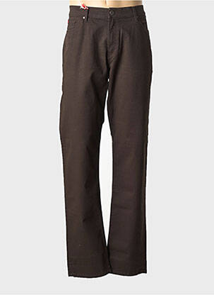 Pantalon droit stretch taille normale marron LEE COOPER homme