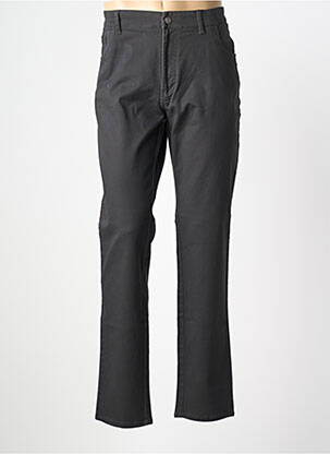 Pantalon droit stretch taille normale noir LCDN homme