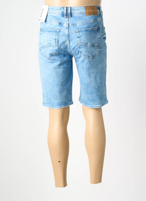 Bermuda stretch taille normale bleu STREET ONE homme