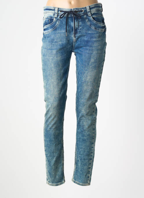 Jeans coupe slim stretch taille normale bleu STREET ONE femme