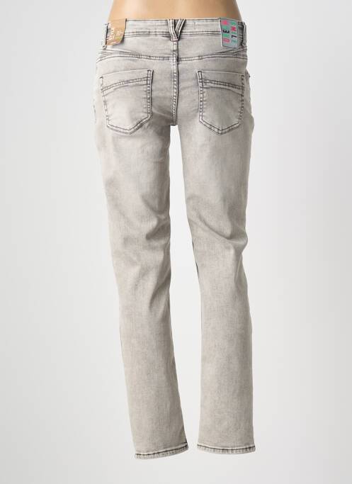 Jeans coupe slim stretch taille normale gris CECIL femme