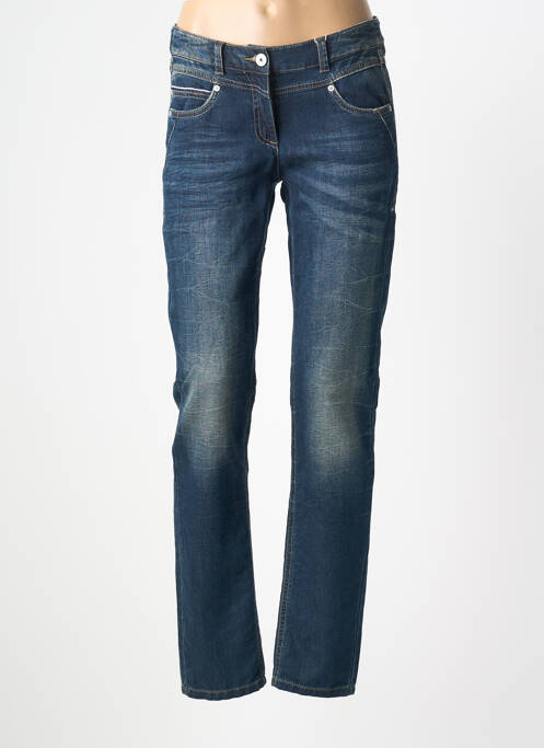 Jeans coupe slim stretch taille normale bleu CECIL homme