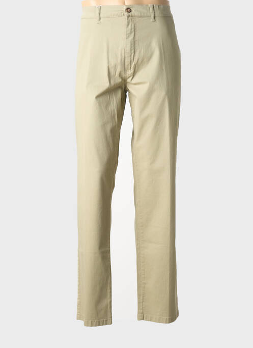 Pantalon chino stretch taille normale beige LCDN homme