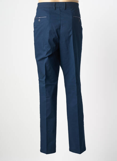 Pantalon chino stretch taille normale bleu LCDN homme