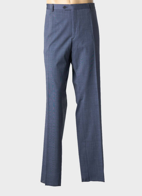 Pantalon droit stretch taille normale bleu NINO LORETTI homme