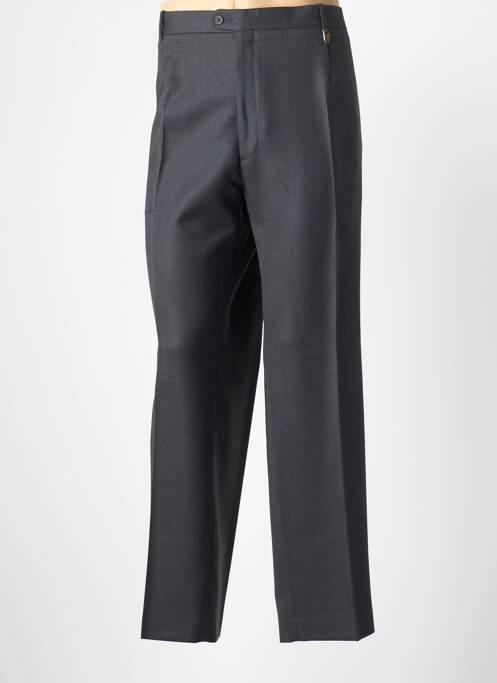 Pantalon droit taille à pinces taille normale gris LUCAN homme